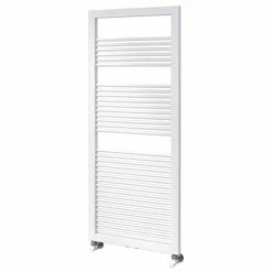 Asquiths Bathrooms Asquiths Mineral White H1200 X W500mm Round Tube Vertical Radiator - HEA0101