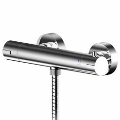 Asquiths Bathrooms Asquiths Solitude Exposed Thermostatic Shower Bar Valve - SHB5110