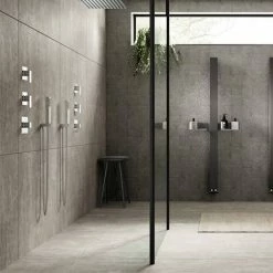 Asquiths Bathrooms Asquiths Tranquil Thermostatic Control Only - SHD5120 -Asquiths BathroomsSales SHD5120 d2 460