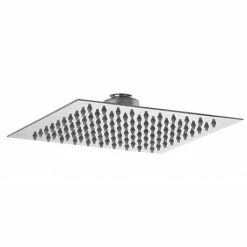 Asquiths Bathrooms Asquiths 200mm Slim Square Fixed Shower Head - SHZ5146