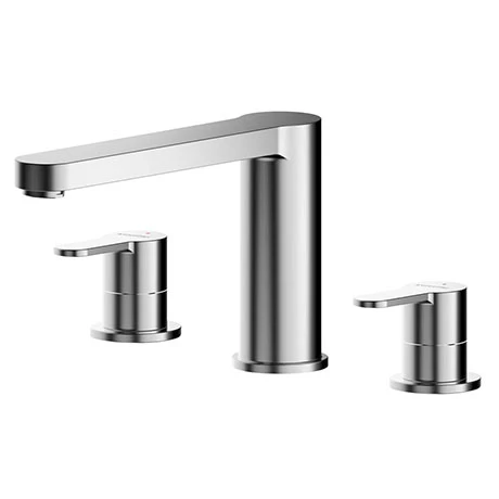 Asquiths Bathrooms Asquiths Sanctity Deck Mounted Bath Filler (3TH) - TAA5121 Asquiths Bathrooms Asquiths Sanctity Deck Mounted Bath Filler (3TH) - TAA5121 -Asquiths BathroomsSales TAA5121 p