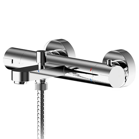 Asquiths Bathrooms Asquiths Sanctity Thermostatic Wall Mounted Bath Shower Mixer - TAA5128 1 Asquiths Bathrooms Asquiths Sanctity Thermostatic Wall Mounted Bath Shower Mixer - TAA5128