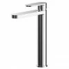 Asquiths Bathrooms Asquiths Solitude Tall Mono Basin Mixer With Push-Button Waste - TAB5109