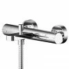 Asquiths Bathrooms Asquiths Solitude Thermostatic Wall Mounted Bath Shower Mixer - TAB5128