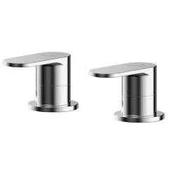 Asquiths Bathrooms Asquiths Solitude 3/4" Side-valves (Pair) - TAB5131