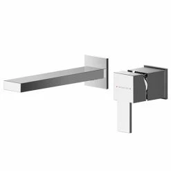 Asquiths Bathrooms Asquiths Revival Wall Mounted Basin Mixer (2TH) Without Backplate - TAC5112