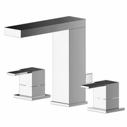 Asquiths Bathrooms Asquiths Revival Deck Mounted Basin Mixer (3TH) With Pop-Up Waste - TAC5117