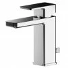 Asquiths Bathrooms Asquiths Tranquil Mono Basin Mixer With Pop-Up Waste - TAD5103