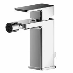 Asquiths Bathrooms Asquiths Tranquil Mono Bidet Mixer With Pop-up Waste - TAD5110