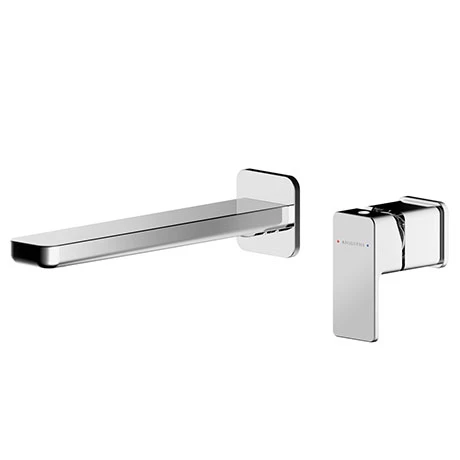 Asquiths Bathrooms Asquiths Tranquil Wall Mounted Basin Mixer (2TH) Without Backplate - TAD5112 1 Asquiths Bathrooms Asquiths Tranquil Wall Mounted Basin Mixer (2TH) Without Backplate - TAD5112