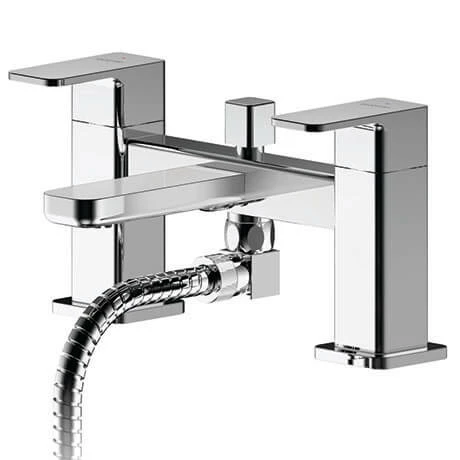 Asquiths Bathrooms Asquiths Tranquil Deck Mounted Bath Shower Mixer With Shower Kit - TAD5123 1 Asquiths Bathrooms Asquiths Tranquil Deck Mounted Bath Shower Mixer With Shower Kit - TAD5123