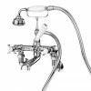 Asquiths Bathrooms Asquiths Restore Crosshead Wall Mounted Bath Shower Mixer With Shower Kit - TAE5324