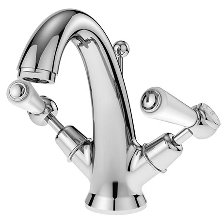 Asquiths Bathrooms Asquiths Restore Lever Mono Basin Mixer With Pop-up Waste - TAF5303 1 Asquiths Bathrooms Asquiths Restore Lever Mono Basin Mixer With Pop-up Waste - TAF5303